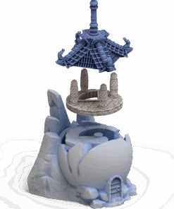 Alternative view of P'an Ku Monastery - Asian Adventures