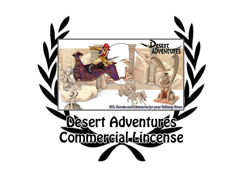 Desert Adventures Commercial License