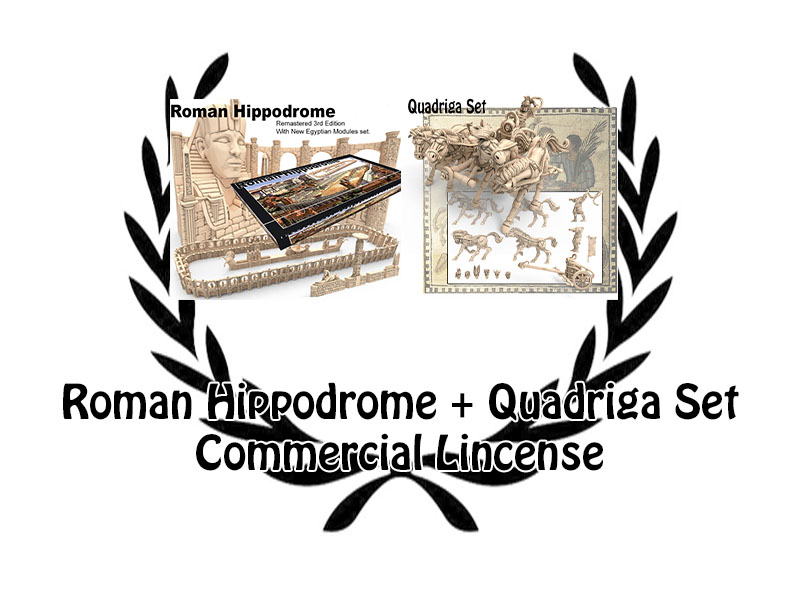 Hippodrome + Quadriga Set Commercial License
