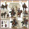 3D Printable resin miniatures Early Imperial Cavalry