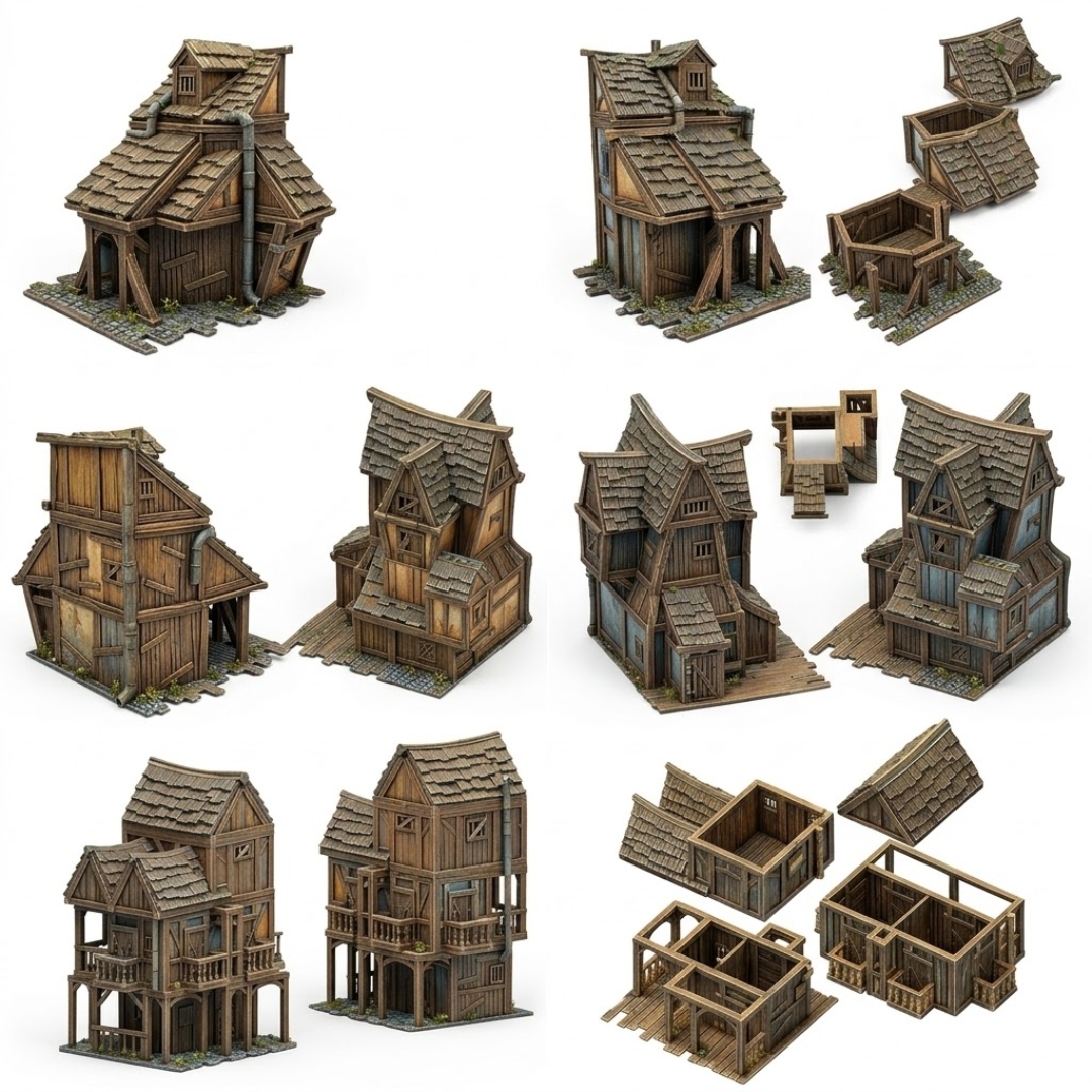 3 Shackton, 3D printable houses