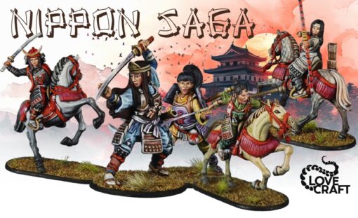 Nippon Saga, Edo Japan Collection, 3D Printable Scenery