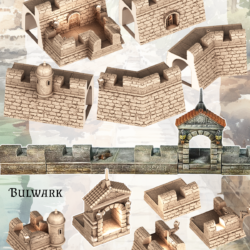 Cartagena Fortifications Set