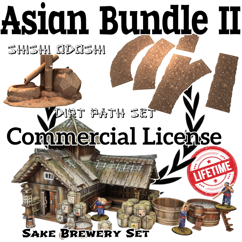Asian Bundle II - Lifetime Commercial License