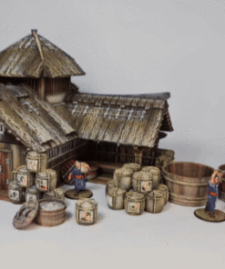 Alternative view of Sake Brewery Set