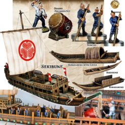 Sekibune-Warship-Feudal-Japan-Set-3dprintable-collection