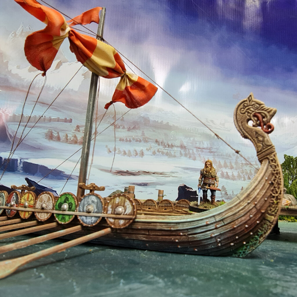 Viking Long Ship Historic Accurate Model