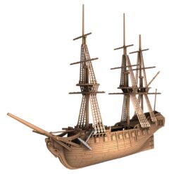 Concorde-class Frigate - Age of Sail 3D Printable STL