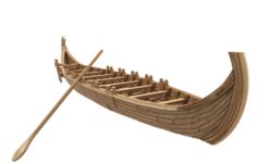 Alternative view of Karvi Viking Ship - 3D Printable STL Model