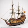 Queen Anne's Revenge Spanish Galleon 3D Printable Tabletop Games RPG FDM printers