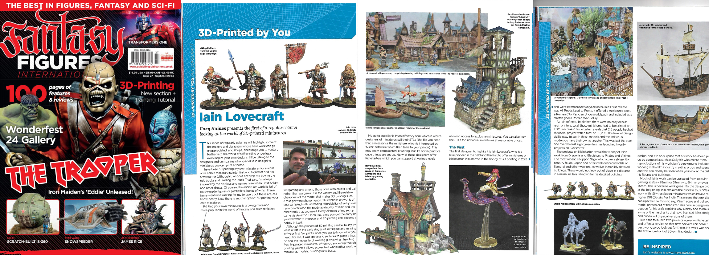 Fantasy Figures International Issue 27 cover