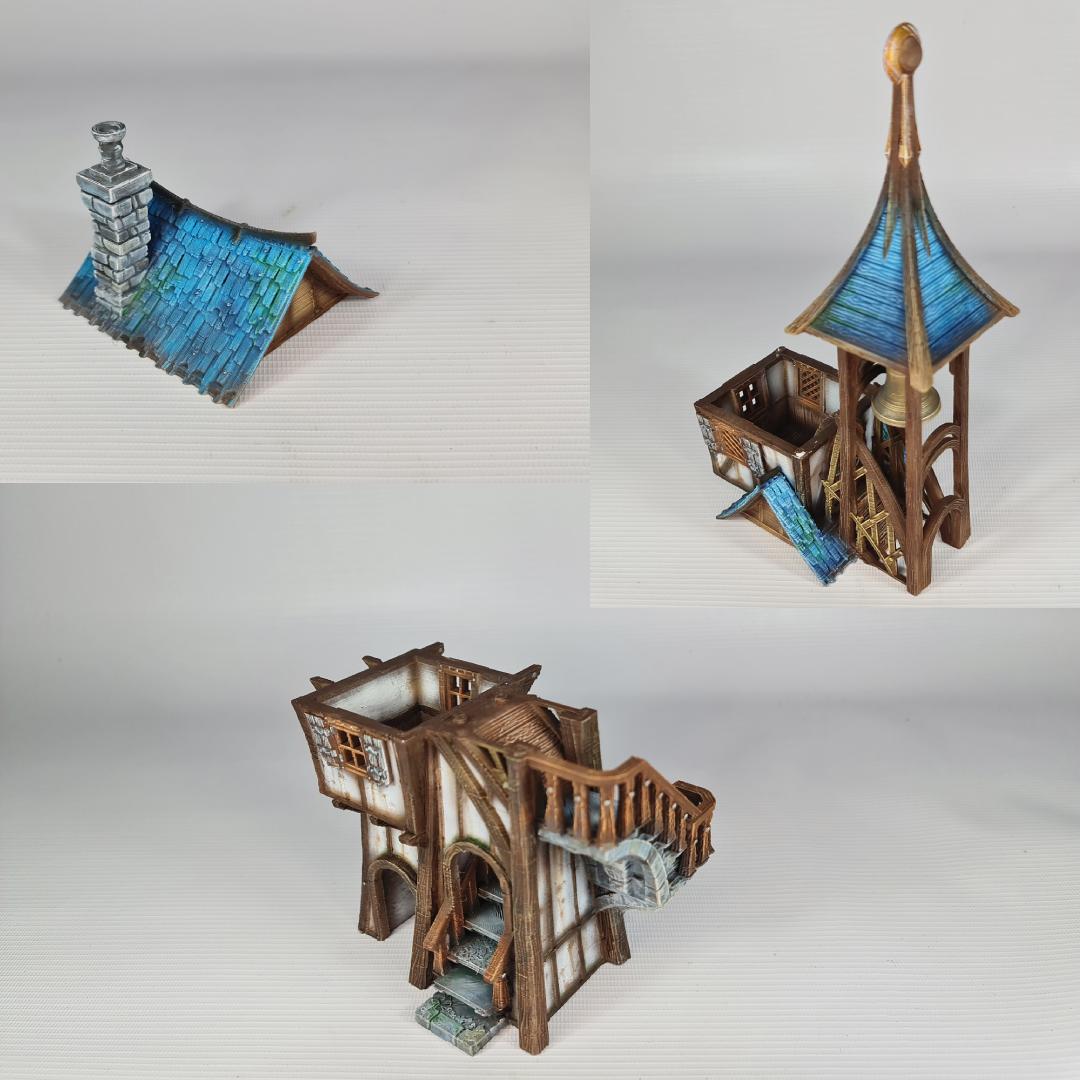 Parson's Lodge - Medieval Town Terrain 3D STL - Image 8