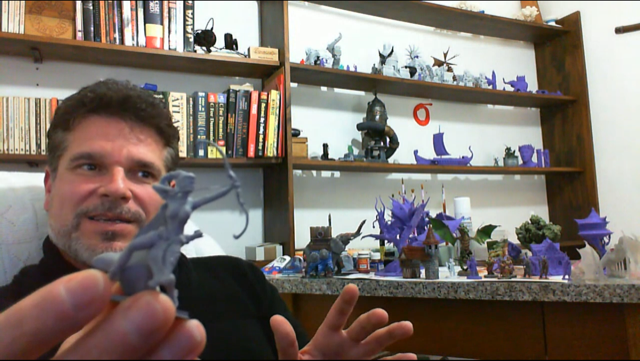 Iain Lovecraft, professional 3D miniature sculptor and terrain designer
