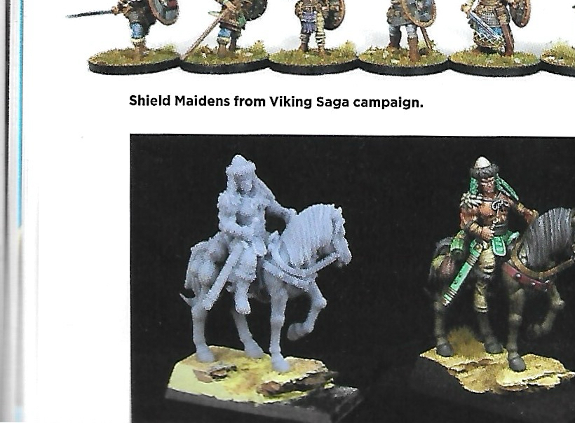 Mounted warriors miniatures