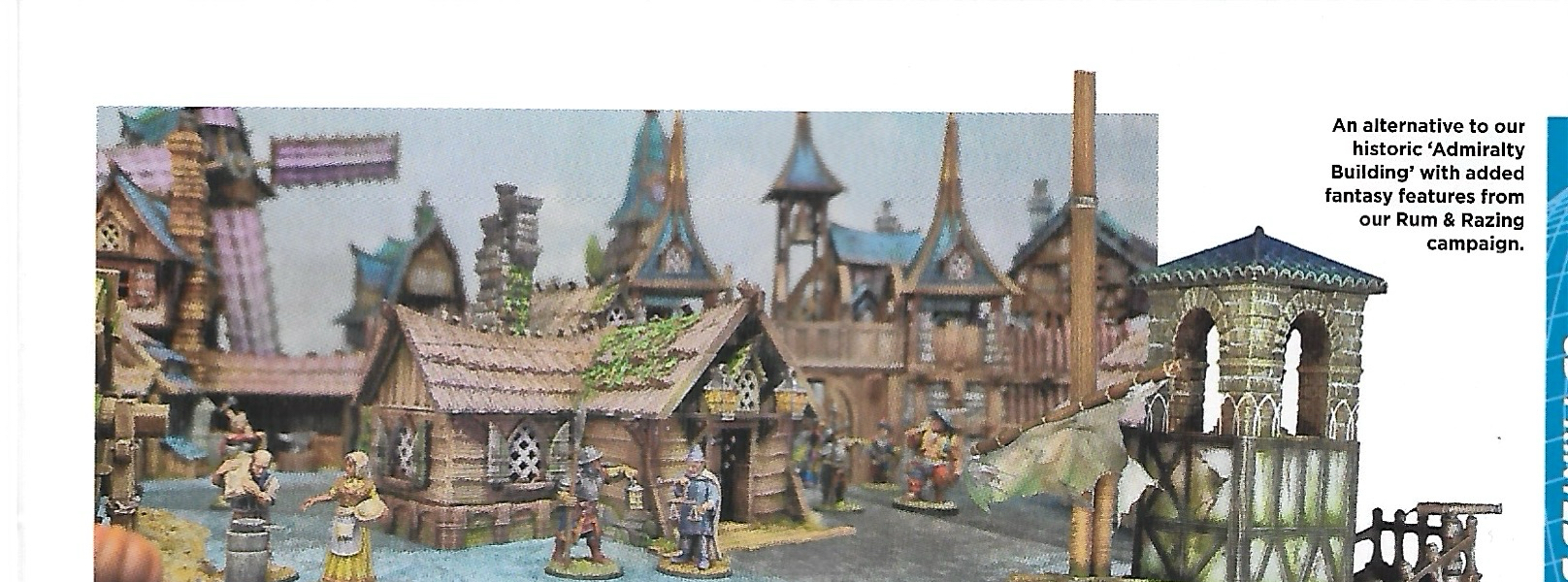 A tranquil village scene from The Frost II campaign